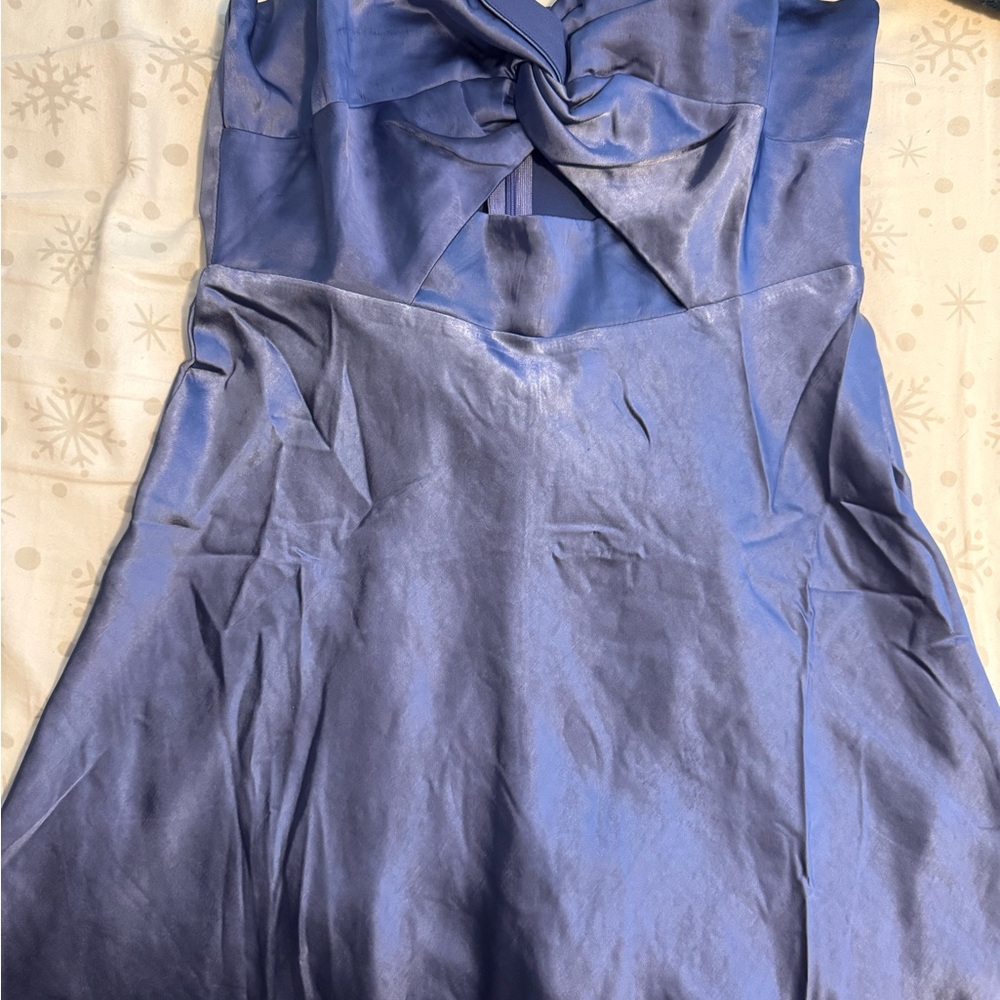 Blue Mini Dress